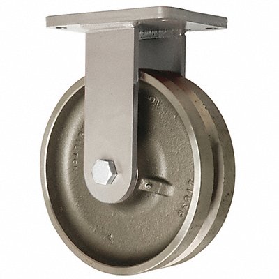 HAMILTON SSECJ1025VH V-Groove Track-Wheel Plate Castor Swivel