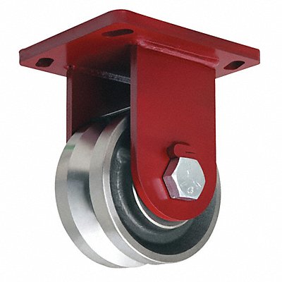 HAMILTON REPSD63FVH V-Groove Track-Wheel Plate Castor Rigid
