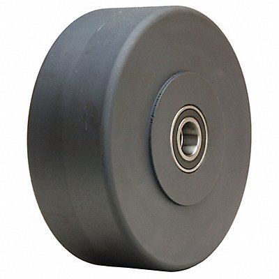 52YU21 GRAINGER W830NYB34 Nylon Tread Wheel 8 7200 lb.