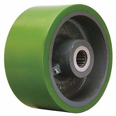 GRAINGER W840D112MC Polyurethane Tread on Iron Core Wheel 8