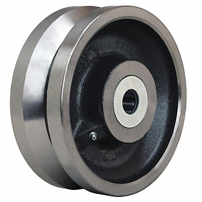 GRAINGER W830FVT34 V-Groove Track Wheel 8 Wheel Dia