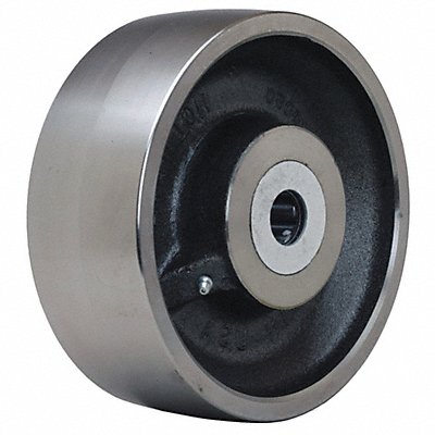GRAINGER W825FSH34MC Steel Tread Wheel 8 5000 lb.
