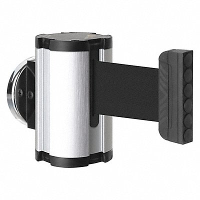 LAVI 503010MGSABK J5939 Retractable Belt Barrier Brushed Nickel