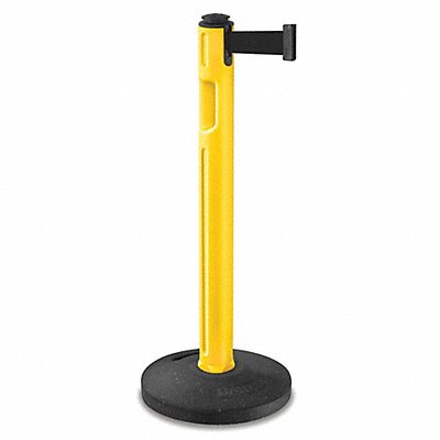 LAVI 805000RYLBK J5951 Barrier Post 38-1/4 H Yellow