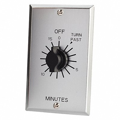 TORK C515M Spring Wound Timer Silver 125V AC