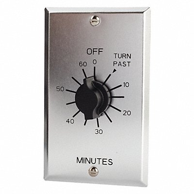 TORK C560M Spring Wound Timer Silver 125V AC