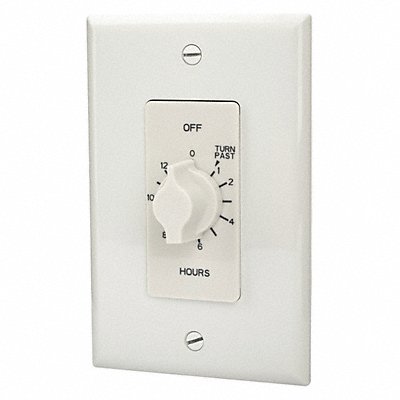 TORK A512HW Spring Wound Timer White 125V AC