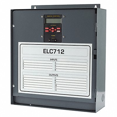 TORK ELC712 Electronic Timer Astronomic Grey Metal