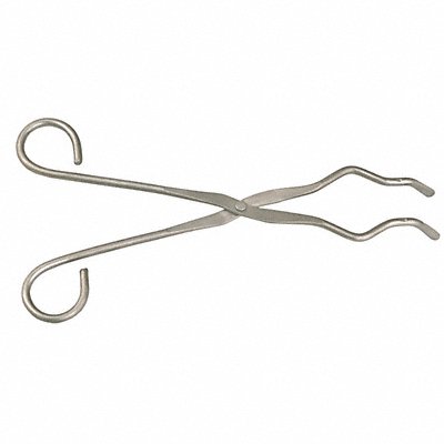 GRAINGER 787102 Crucible Tongs 9 1/2in L SS
