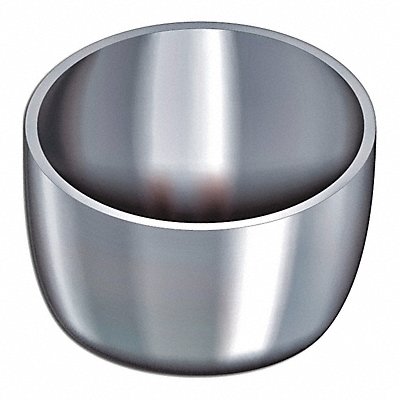 SCIENTIFIC LABWARES 790122 Crucible w/Cover 55 mL 44 mm Dia 41 mm H
