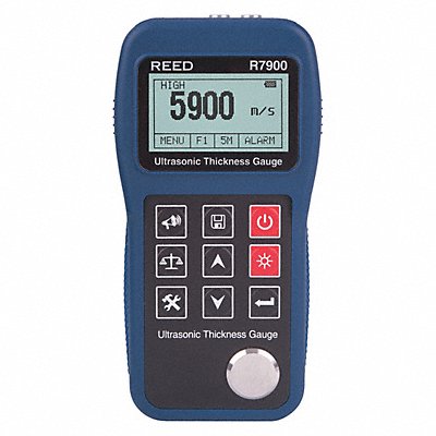 REED INSTRUMENTS R7900 UT Thickness Gauge MaxFreq 5MHz