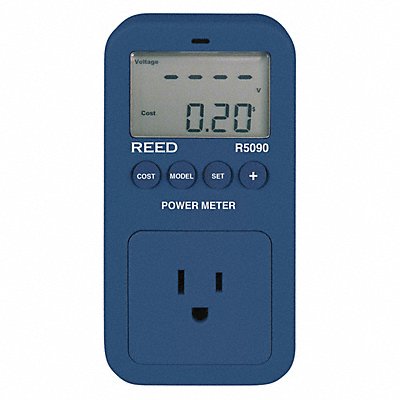 REED INSTRUMENTS R5090 Power Meter 1800W 15A 100 to 150V
