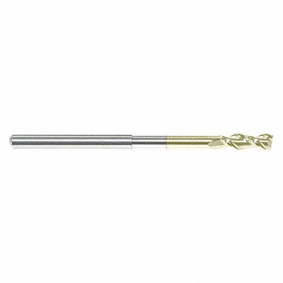 GRAINGER 274121096D Corner Radius End Mill 3/8 Carb 0.0150 rad
