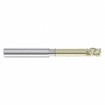 GRAINGER 274131006D Corner Radius End Mill 1/8 Carb 0.0150 rad