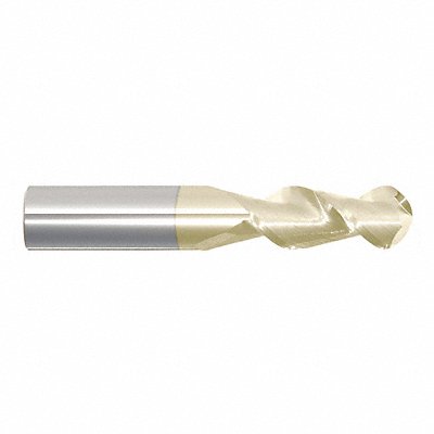 GRAINGER 282501260D Ball End Mill Single End 1/2 Carbide