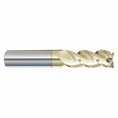 GRAINGER 283912625D Corner Radius End Mill 1 Carb 0.0300 rad