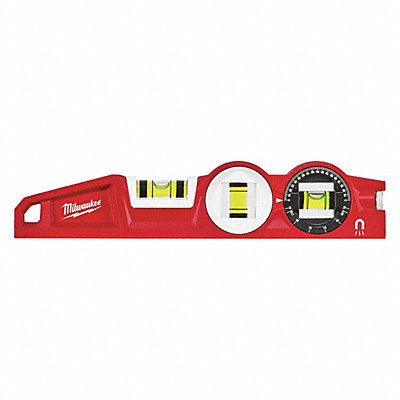 MILWAUKEE 48225210 Torpedo Level 10 L 3 Total Vials