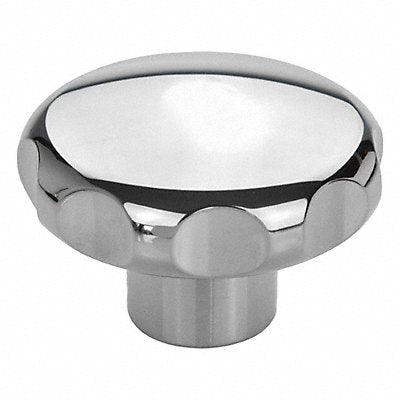JW WINCO 533550M8EPL Stainless Steel Hand Knob
