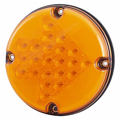 GROTE 53883 Arrow Lens Turn Lamp Round Yellow