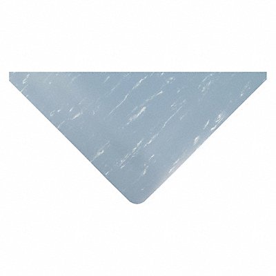 CONDOR 6FHC9 Antifatigue Mat Blue/White 3ft. x 5ft.