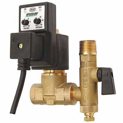 SPEEDAIRE 53CE42 Auto Drain Valve Drain Size 1/2 1.6 gpm