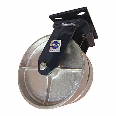 RWM 275CIR0820S Kingpinless Plate Castor Swivel 2800 lb.