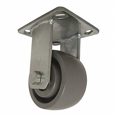 RWM 65GTB0420R Kingpinless Plate Castor Rigid 1050 lb.