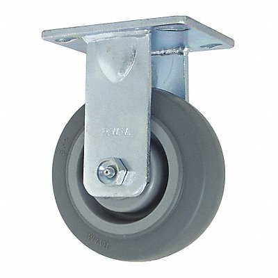 RWM 65RPR0420R Kingpinless Plate Castor Rigid 350 lb.