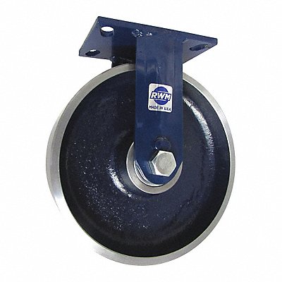 RWM 75FSR1030R Kingpinless Plate Castor Rigid 6000 lb.