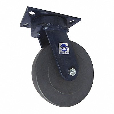 RWM 75NYB0820SSLICWB Kingpinless Plate Castor Swivel 5000 lb.