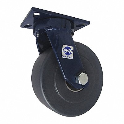 RWM 75NYB1030S Kingpinless Plate Castor Swivel 6000 lb.