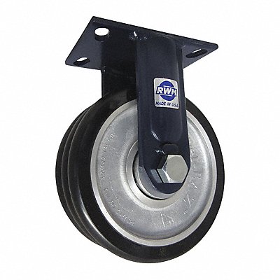 RWM 75SWE0830RCRN75D Kingpinless Plate Castor Rigid 3850 lb.