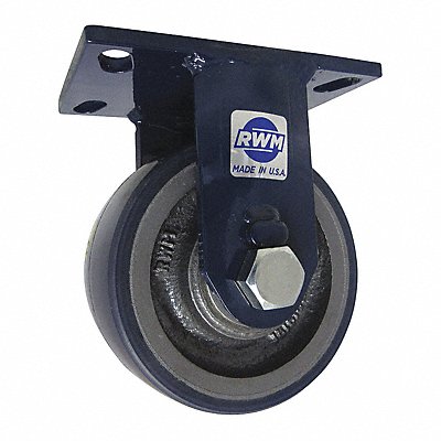 RWM 75UIB0630R Kingpinless Plate Castor Rigid 2000 lb.