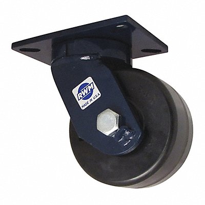 RWM 76DUR1030S Kingpinless Plate Castor Swivel 2900 lb.