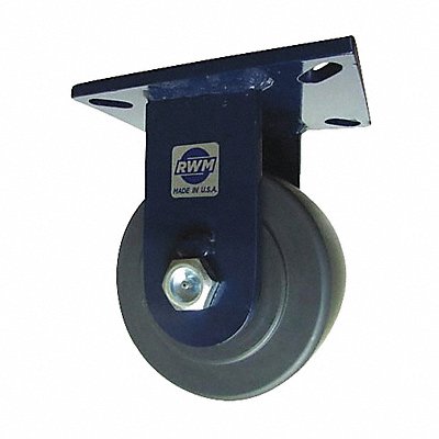 RWM 76NYB0630R Kingpinless Plate Castor Rigid 7000 lb.