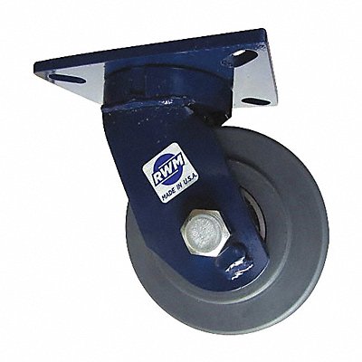 RWM 76NYB0630S Kingpinless Plate Castor Swivel 7000 lb.