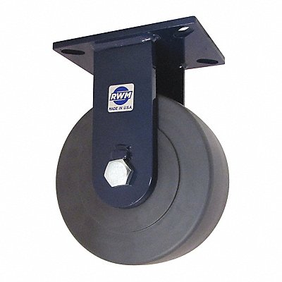 RWM 76NYB0830R Kingpinless Plate Castor Rigid 7000 lb.