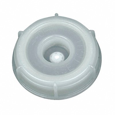 GRAINGER GSC76RV10 Plastic Pail Lid Natural HDPE PK10
