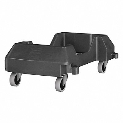 RUBBERMAID COMMERCIAL PRODUCTS 1980602 Container Dolly 200 lb Load Cap. Black
