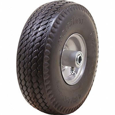 GRAINGER 53CM49 Flat Free Wheel 4 225 lb.