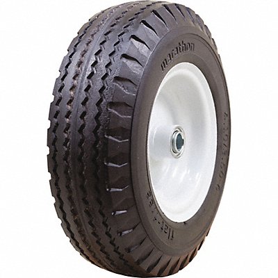 GRAINGER 53CM59 Flat Free Wheel 325 lb.