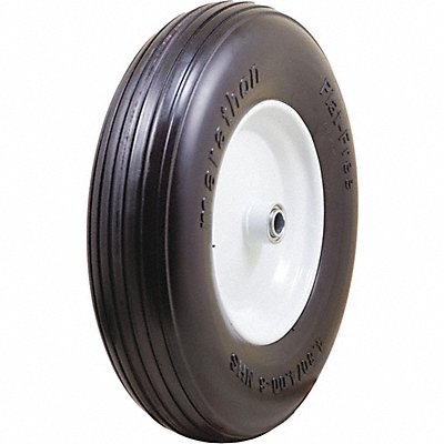 GRAINGER 53CM69 Flat Free Wheel 15-1/2 375 lb.