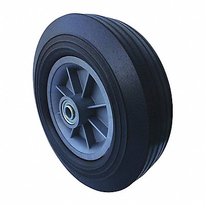 GRAINGER 53CM72 Solid Rubber Wheel 4 500 lb.