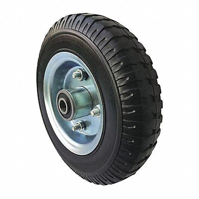 GRAINGER 53CM76 Solid Rubber Wheel 8 dia 300 lb.