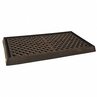 ULTRATECH 2350 Spill Tray Black Spill Cap. 14 gal.