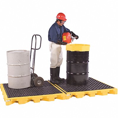 ULTRATECH 1074I Drum Spill Containment Pallet 52 L