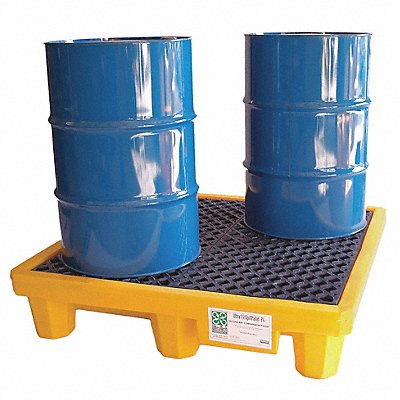 ULTRATECH 1001 Drum Spill Containment Pallet 53 L