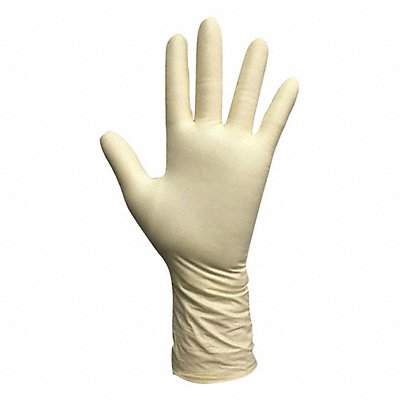 CONDOR 53CV57 D1847 Disposable Gloves Rubber Latex XL PK100