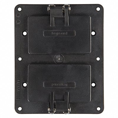 LEGRAND 3251WBK Weatherproof Cover 5-1/4 H x 4-17/64 W