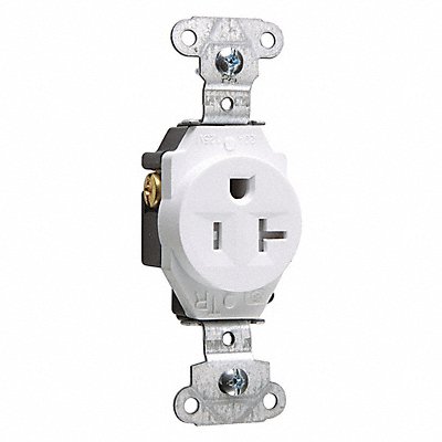 LEGRAND TR5351W Receptacle Straight Blade Type 20A